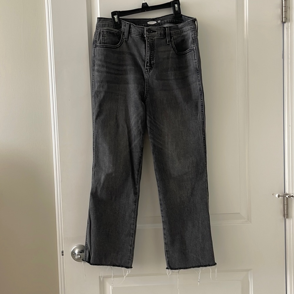 Gray jeans
